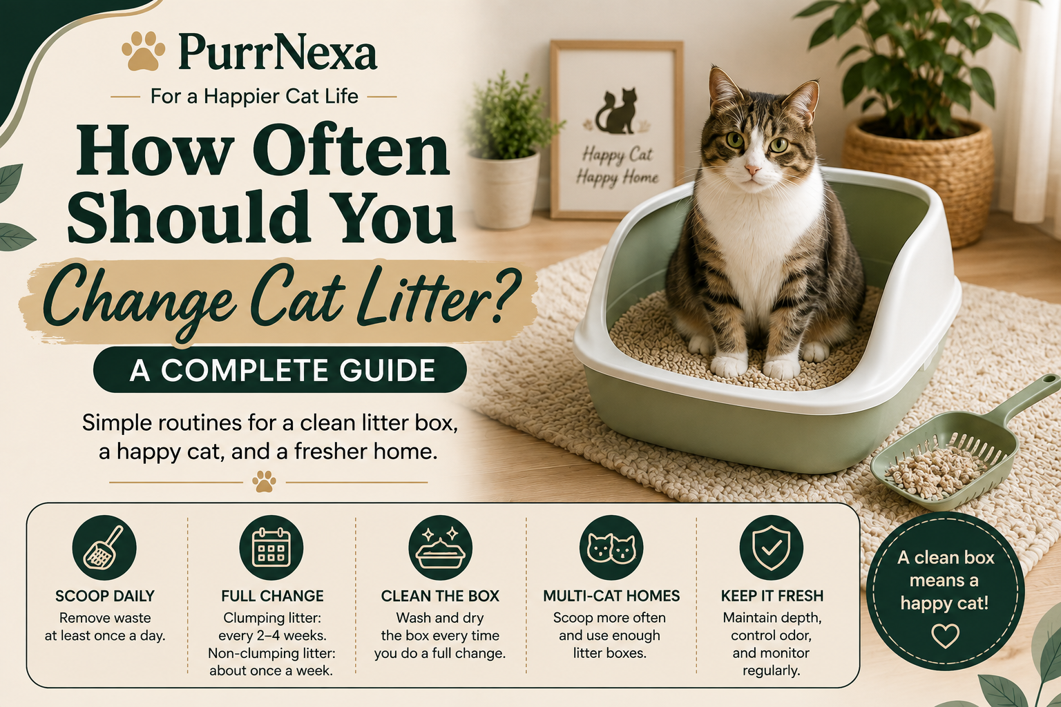 How Often Should You Change Cat Litter? A Complete Guide