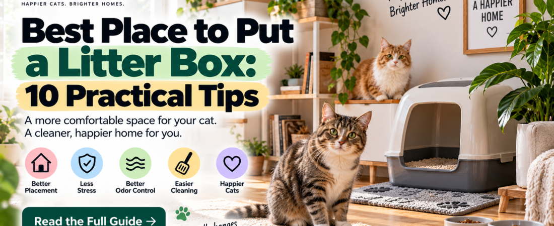 Best Place to Put a Litter Box: 10 Practical Tips for Your Home