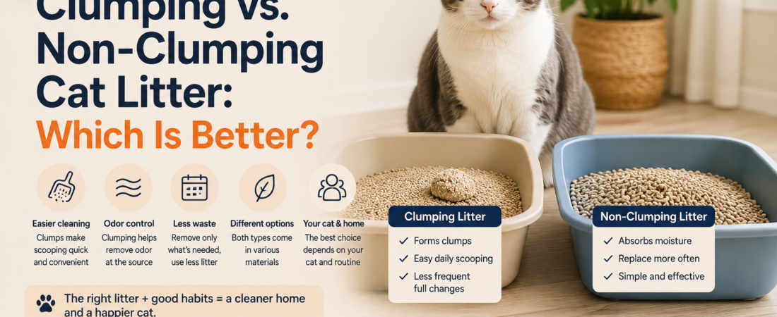 Clumping vs. Non-Clumping Cat Litter: Which Is Better?
