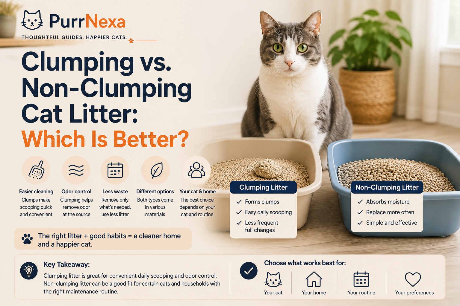 Clumping vs. Non-Clumping Cat Litter: Which Is Better?