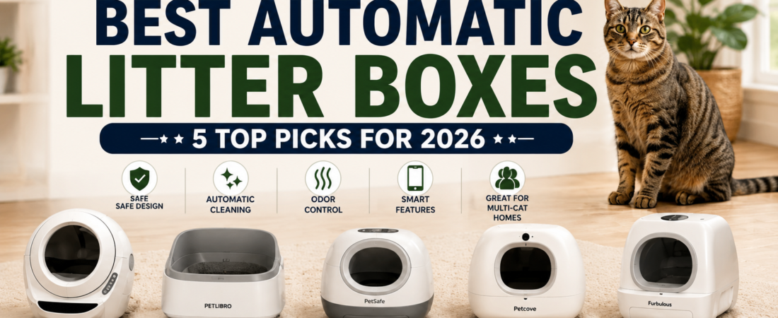 Best Automatic Litter Boxes: 5 Top Picks for 2026