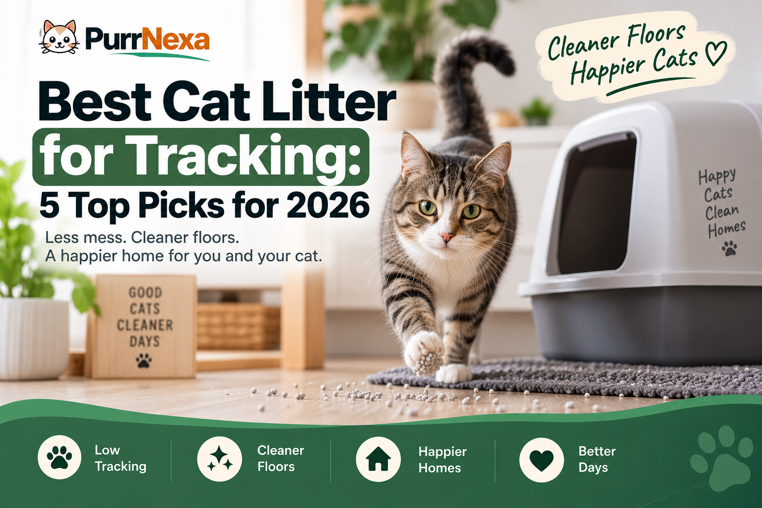 Best Cat Litter for Tracking: 5 Top Picks for 2026