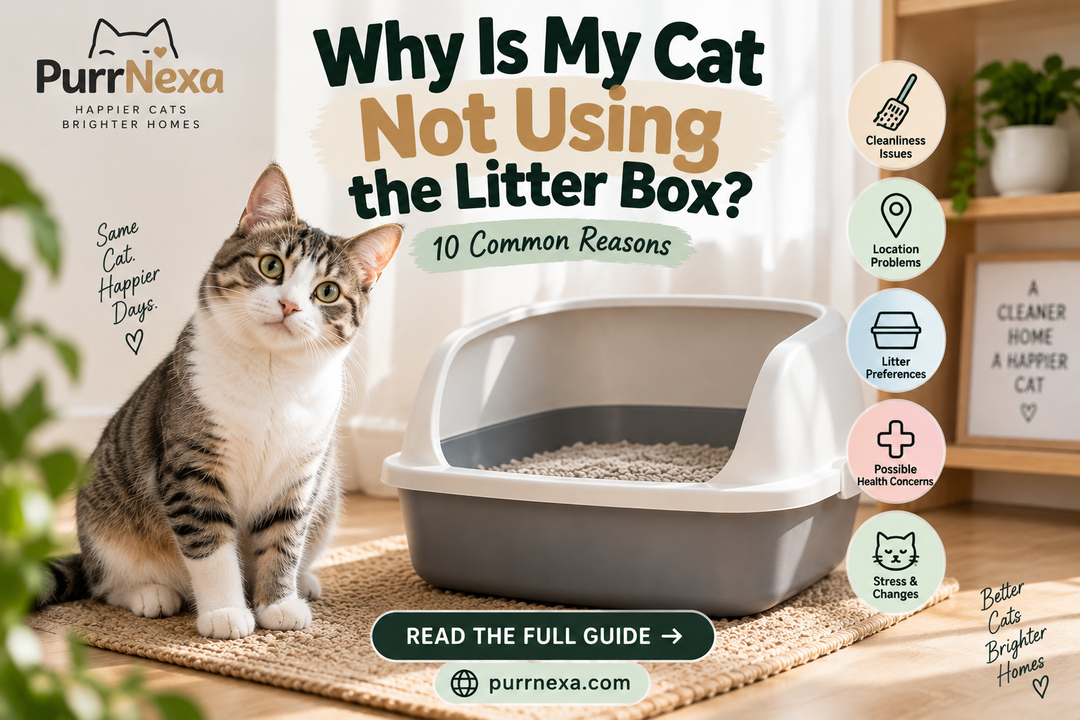 Why Is My Cat Not Using the Litter Box? 10 Common Reasons