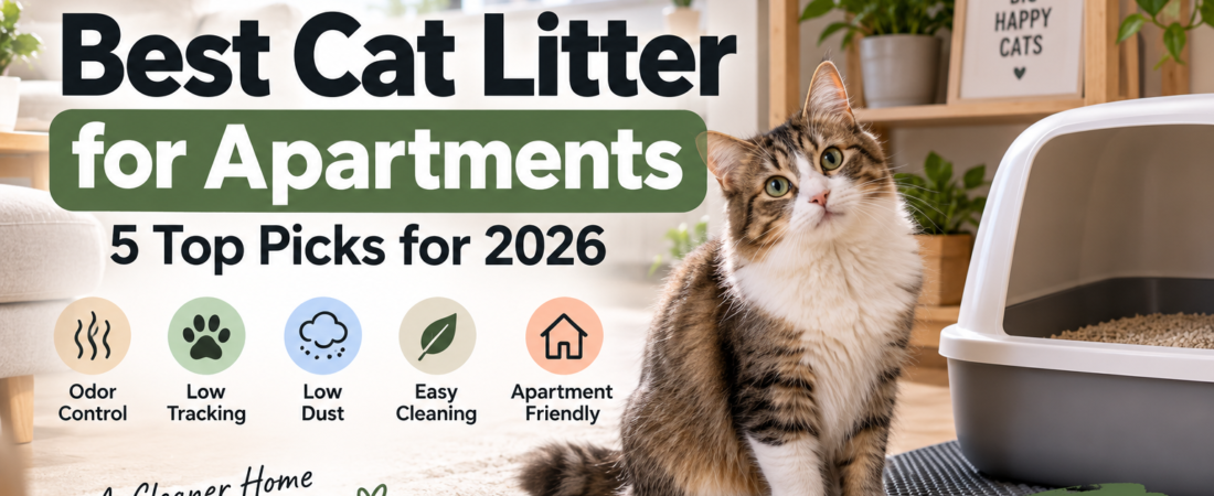 Best Cat Litter for Apartments: 5 Top Picks for 2026