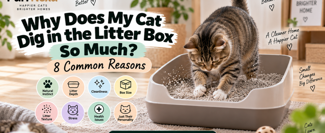 Why Does My Cat Dig in the Litter Box So Much? 8 Common Reasons