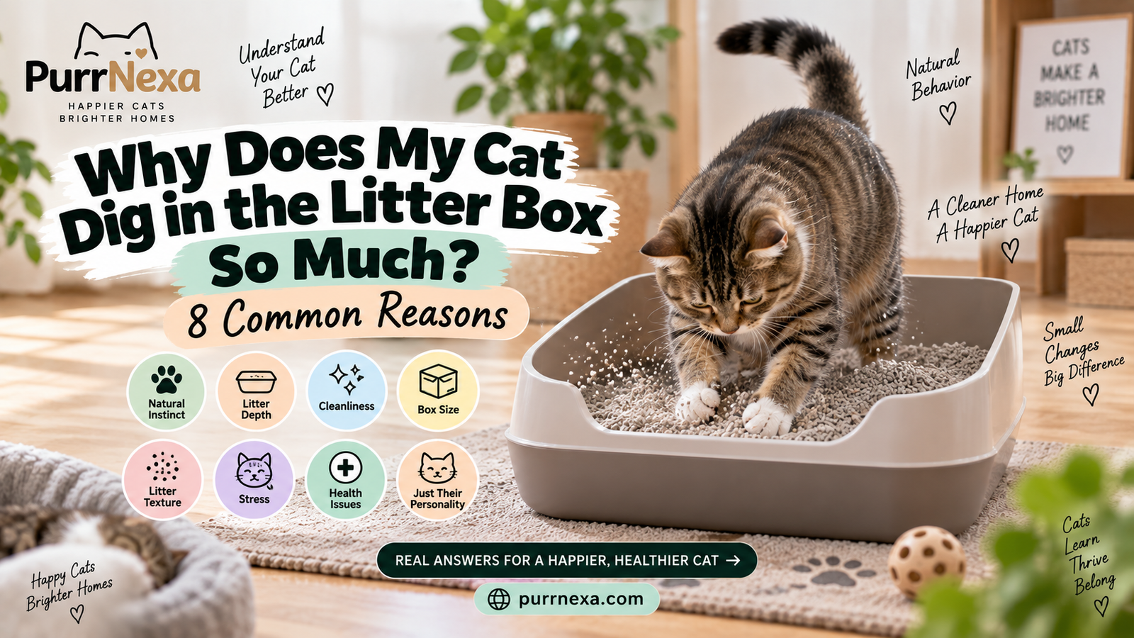 Why Does My Cat Dig in the Litter Box So Much? 8 Common Reasons