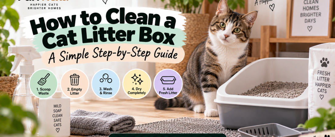 How to Clean a Cat Litter Box: A Simple Step-by-Step Guide