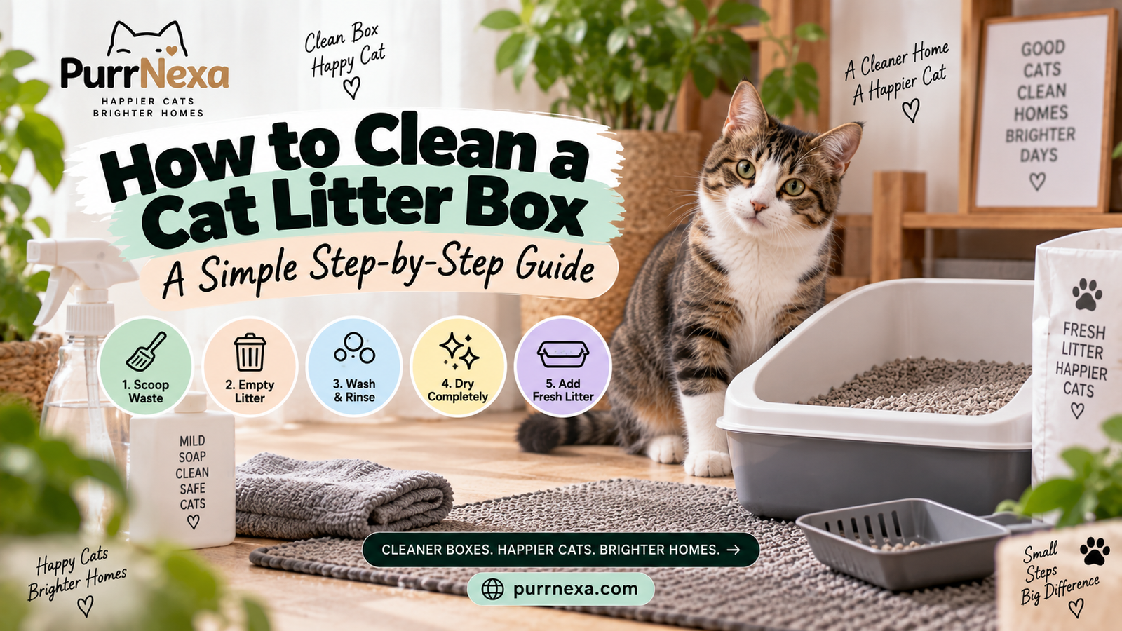 How to Clean a Cat Litter Box: A Simple Step-by-Step Guide