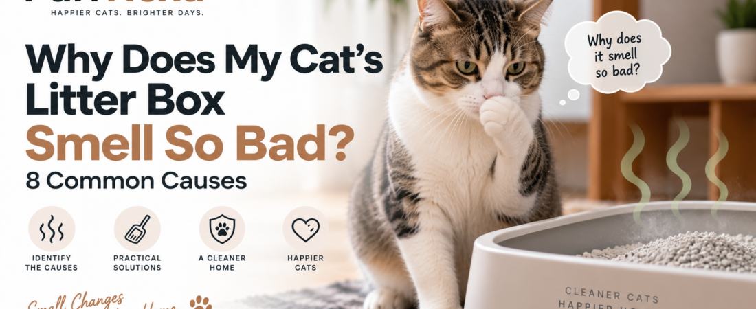 Why Does My Cat’s Litter Box Smell So Bad? 8 Common Causes